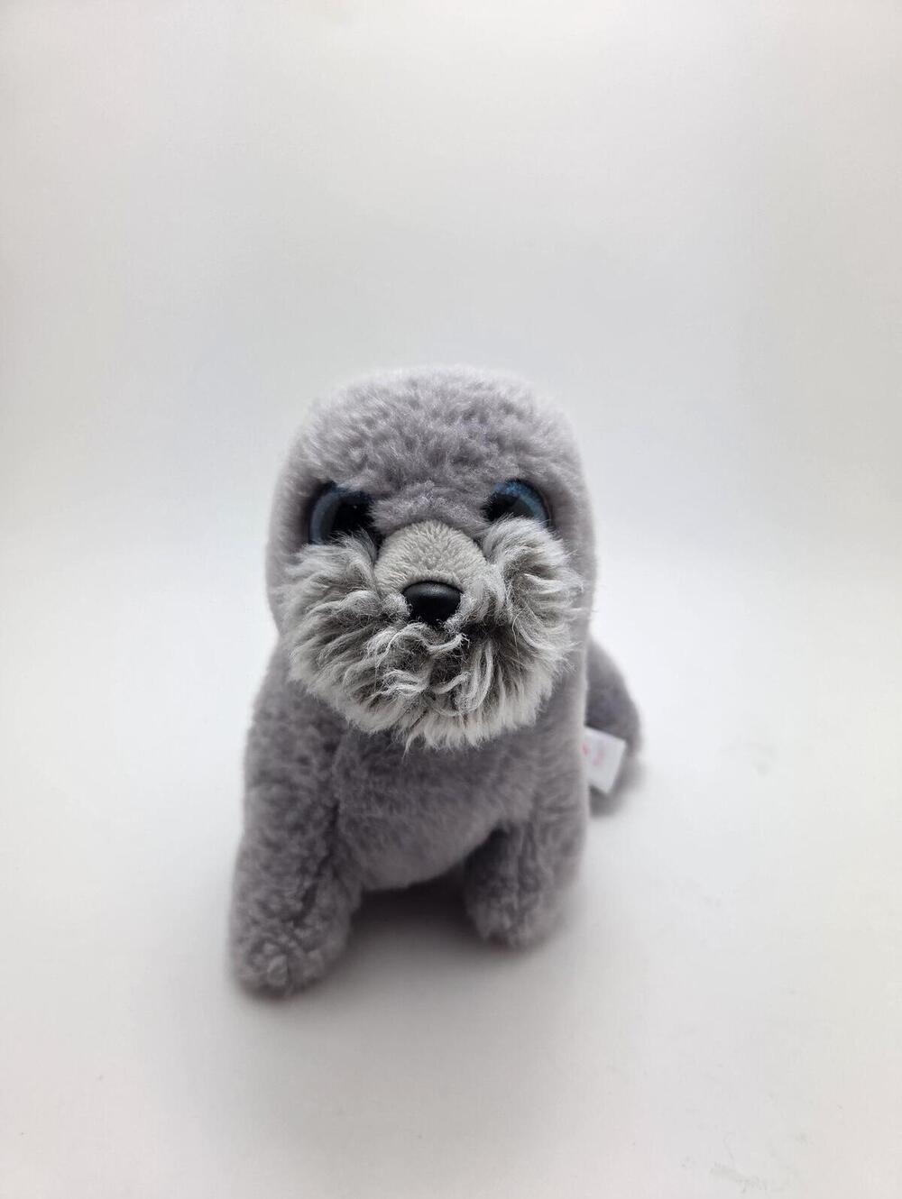 Ty Beanie Baby “Wiggy” the Gray Seal - No Hang Tag (6 inch)